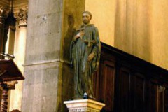 Figura św. J. Gwalberta w kościele San Miniato
